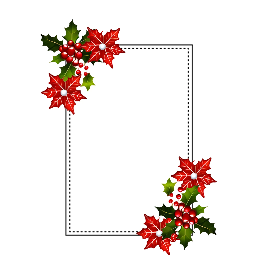 Elegant Transparent Flower Borders PNG Frames for Every Occasion_10.webp